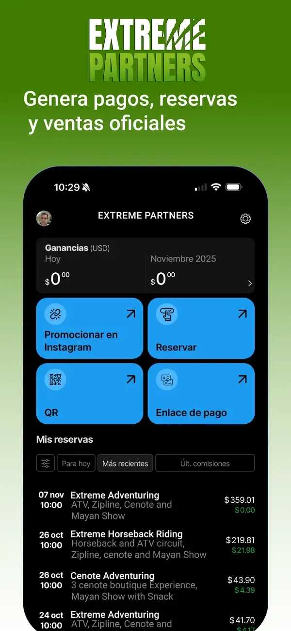 Extreme Adventuring Partners App