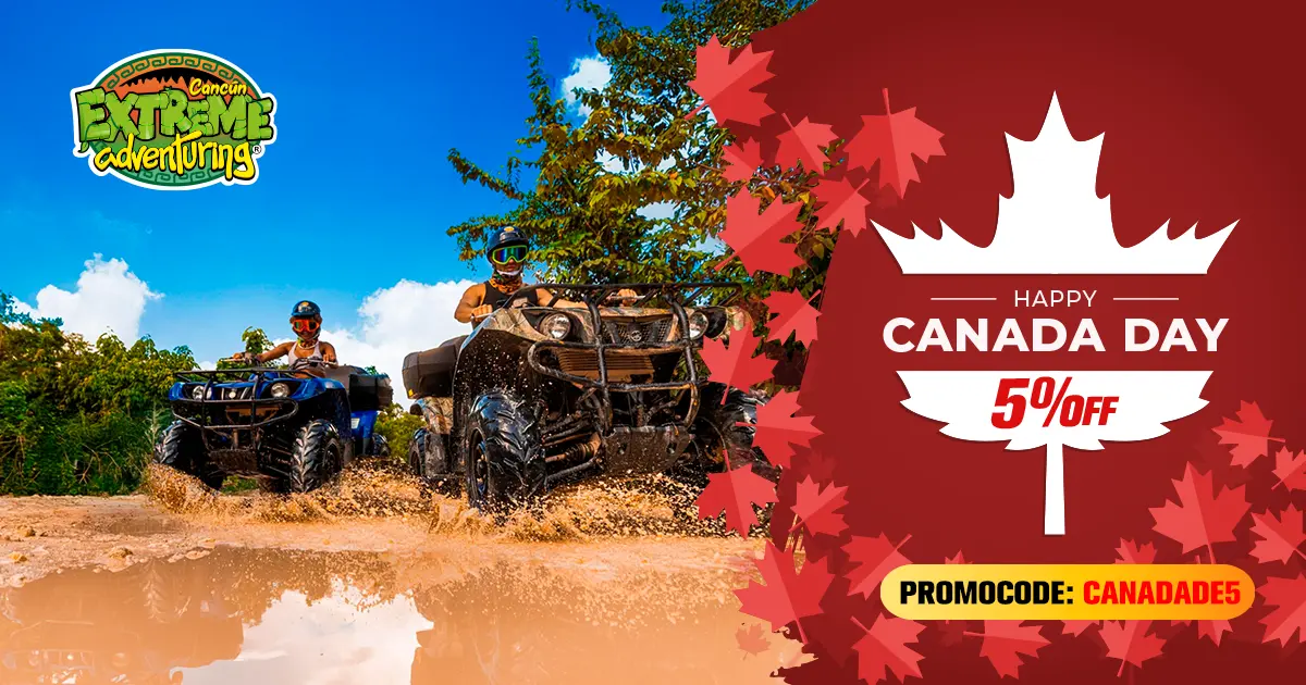 ¡Celebra el Día de Canadá en Cancún con aventura y descuentos exclusivos!