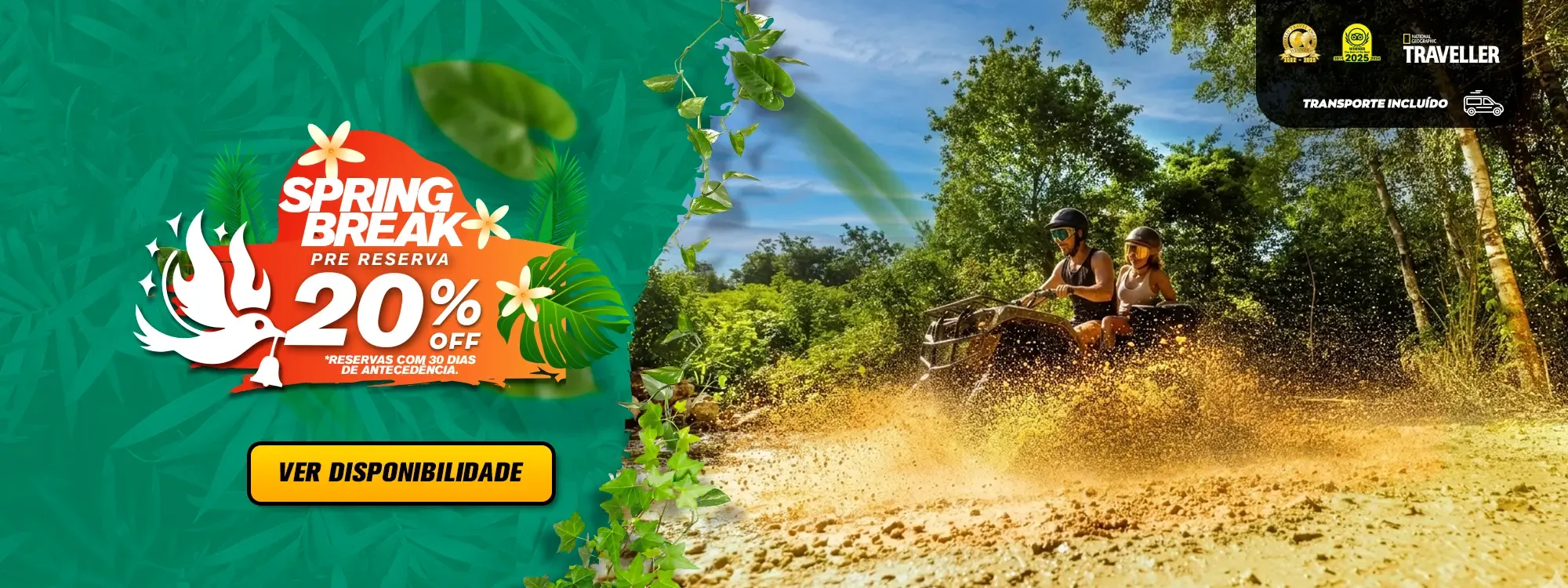 extreme atv em cancun