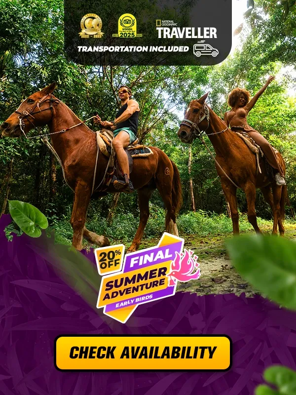 extreme horse riding in puerto morelos