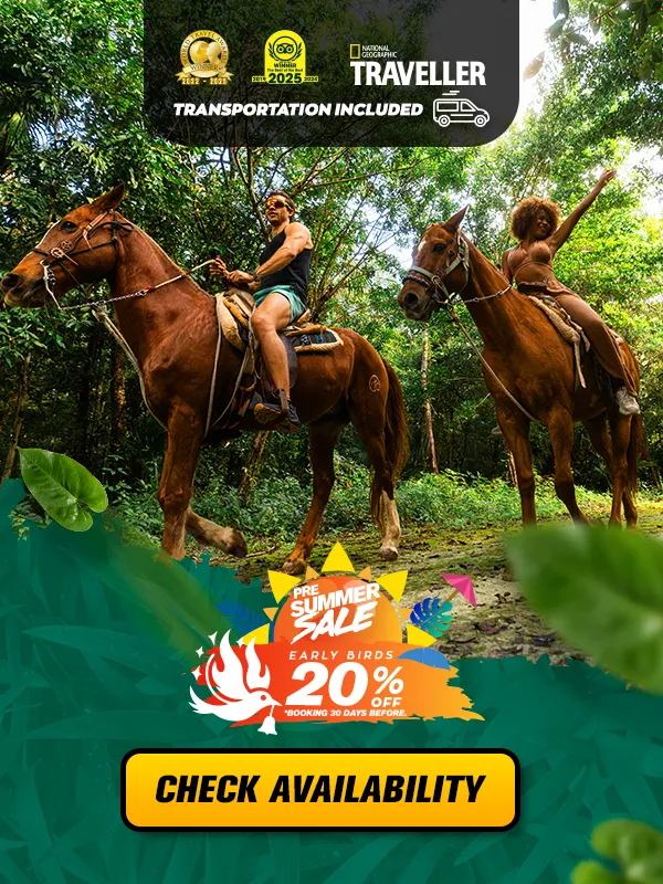 extreme horse riding in puerto morelos