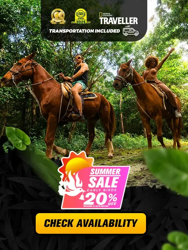 extreme horse riding in puerto morelos
