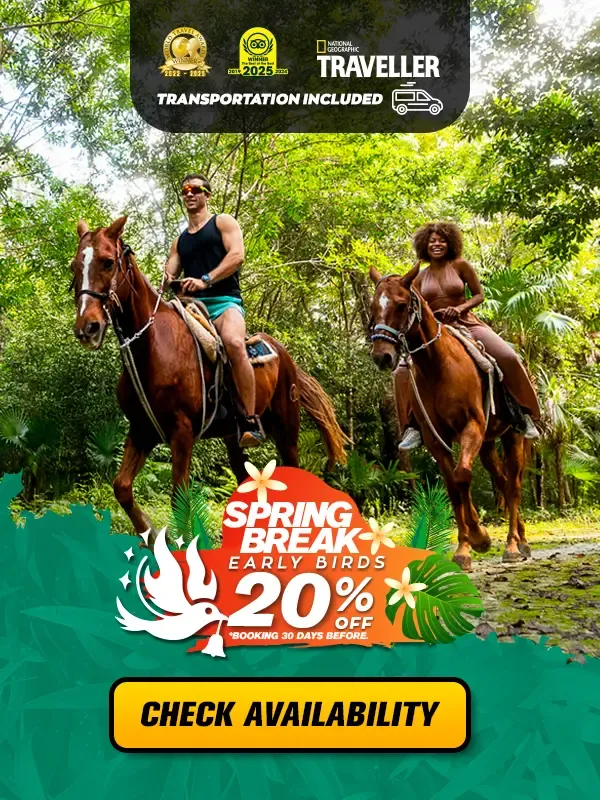 extreme horse riding in puerto morelos