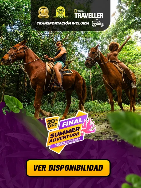 paseo en caballo en puerto morelos