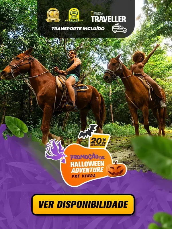 extreme passeio a cavalo cancun