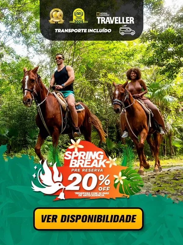 extreme passeio a cavalo cancun