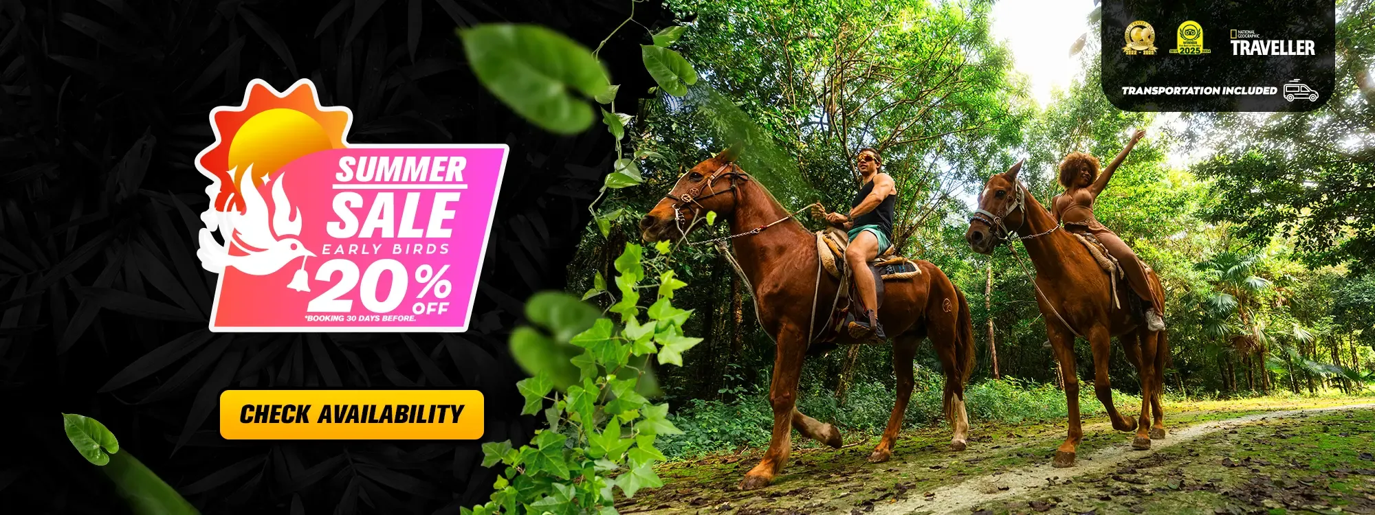 extreme horse riding in puerto morelos