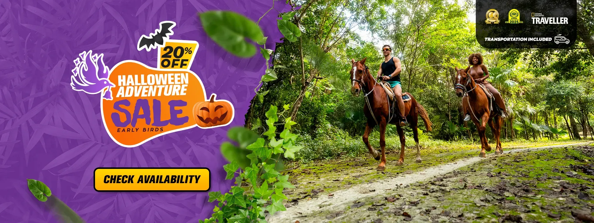 extreme horse riding in puerto morelos