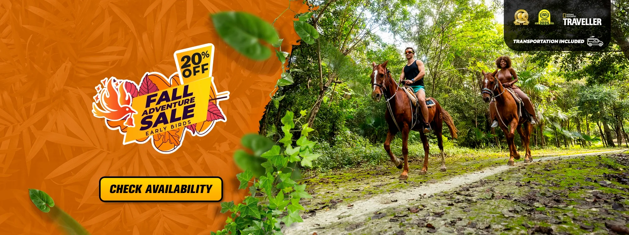 extreme horse riding in puerto morelos