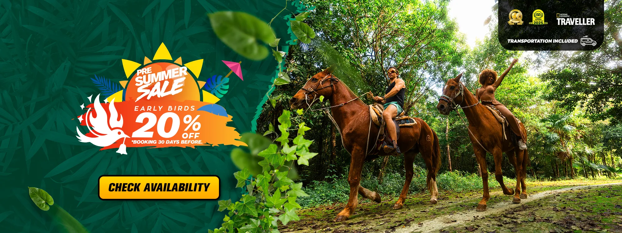 extreme horse riding in puerto morelos