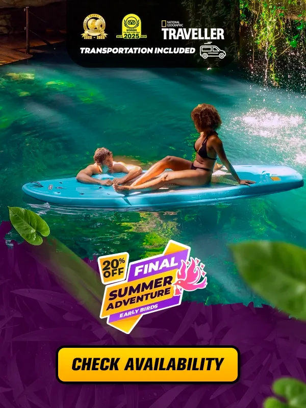extreme cenote adventuring cancun