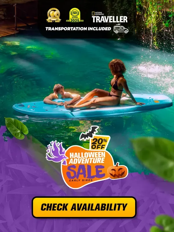 extreme cenote adventuring cancun