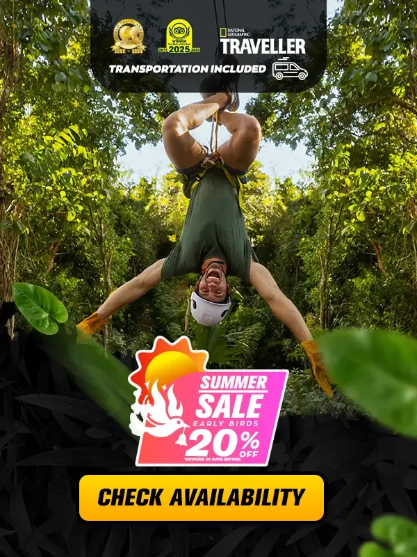 extreme zipline cancun