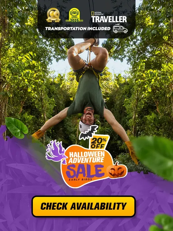 extreme zipline cancun