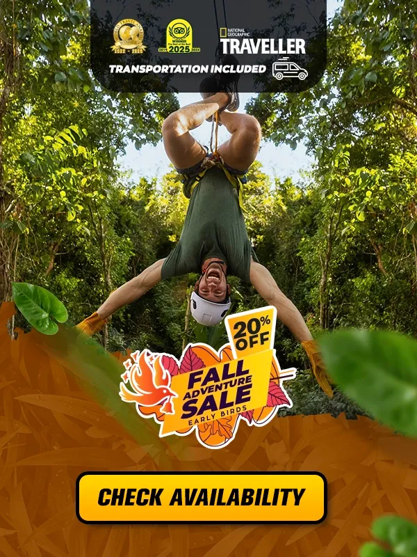 extreme zipline cancun