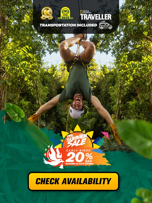 extreme zipline cancun