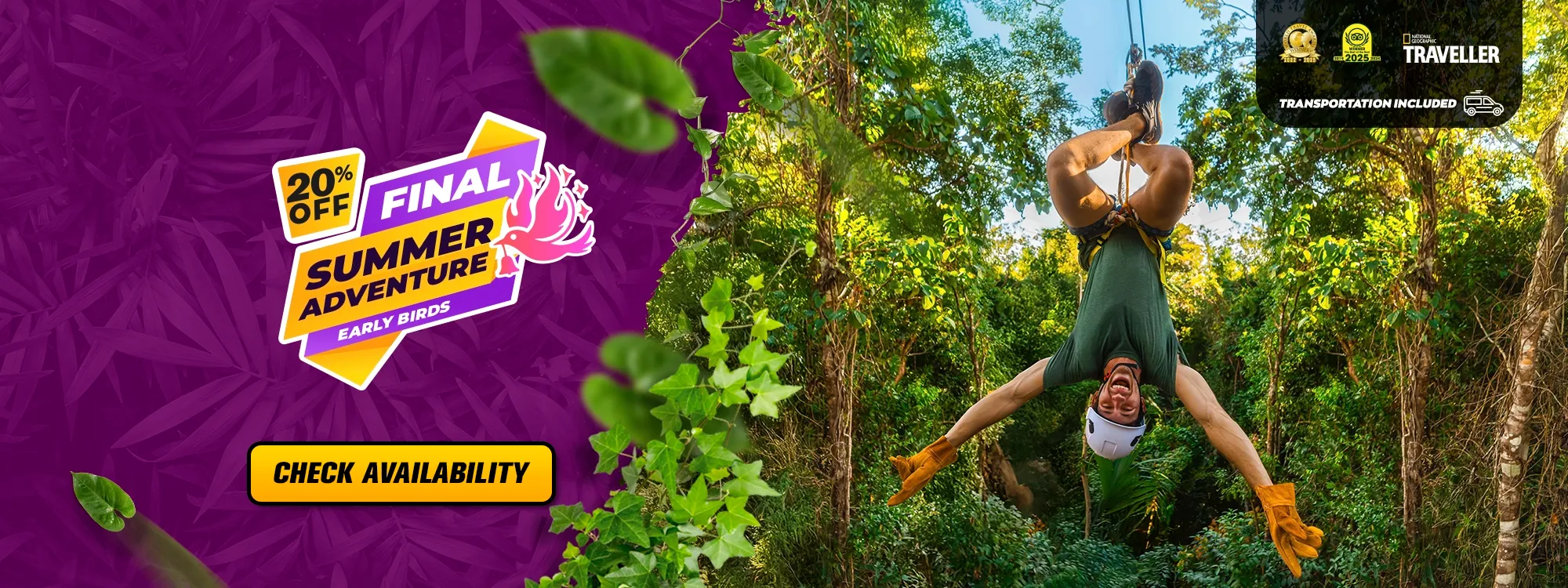 extreme zipline cancun