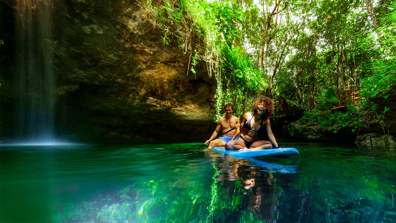 Cenote Adventuring Cancun