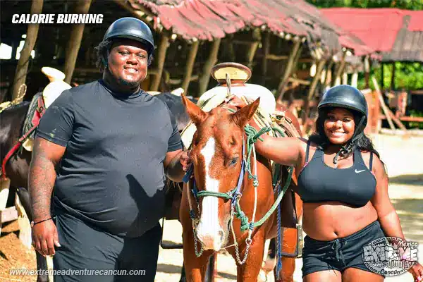 calorie burning with Horseback Trail Rides