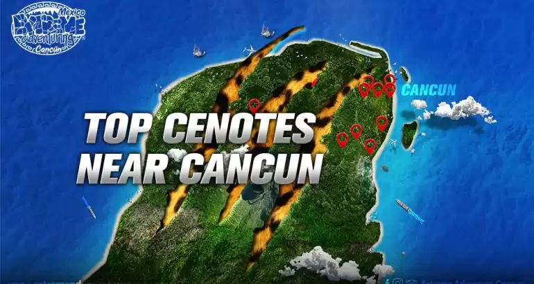 top cenotes near cancun