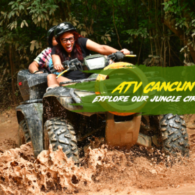 ATV Cancun: Explore our jungle circuit.